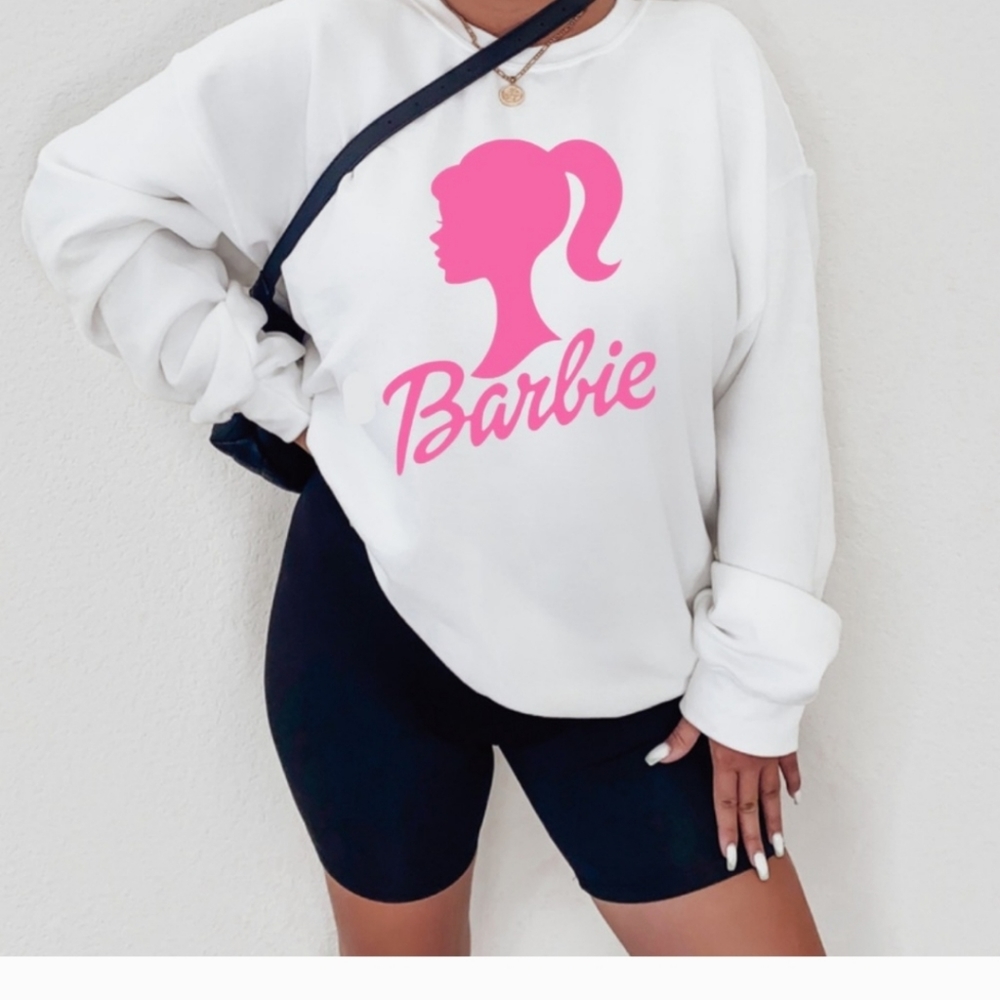 Barbie graphic instant message Sweatshirt size 1XW
